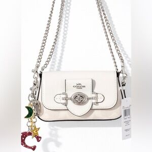 Coach Brie Mini Crossbody In Signature Canvas